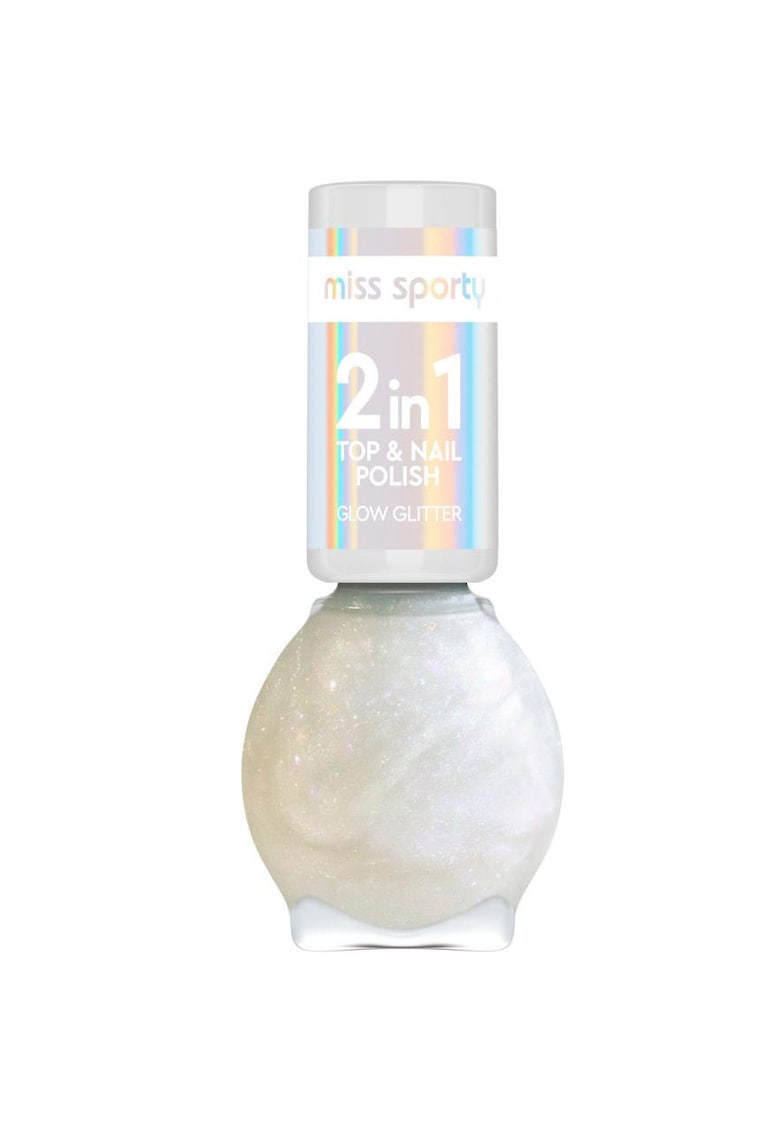Oferte la Lac De Unghii  Glow Glitter - 7 ml - Transparent