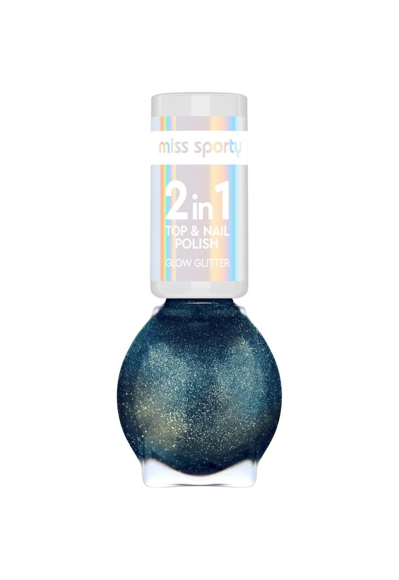Oferte la Lac De Unghii  Glow Glitter - 7 ml - Albastru