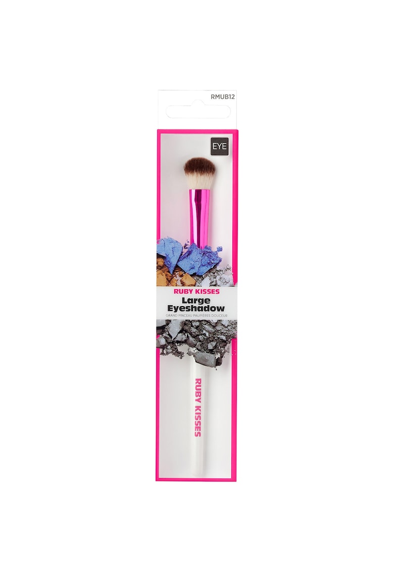Oferte la Pensula Machiaj  -1 buc - Alb/Roz fucsia