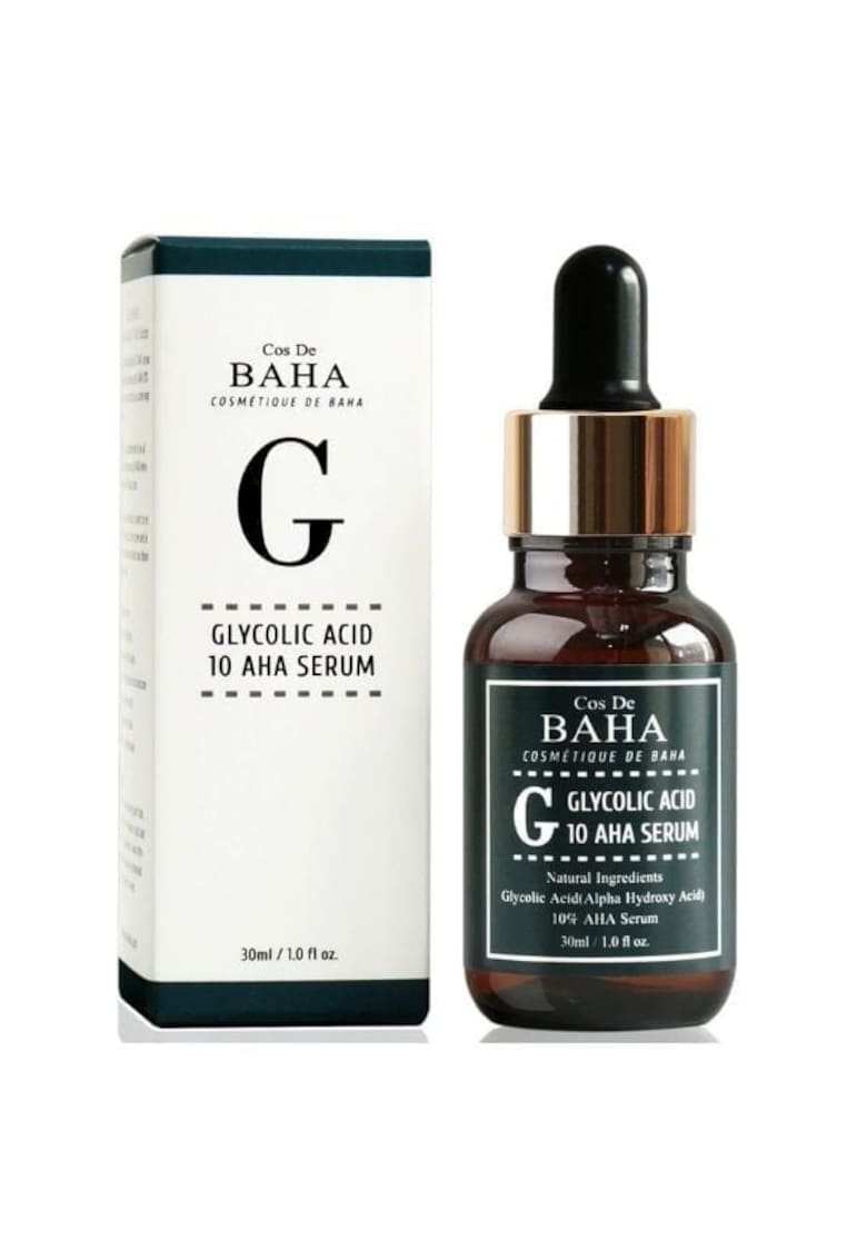 Oferte la Serum facial cu acid glicolic 10% AHA -  30ml