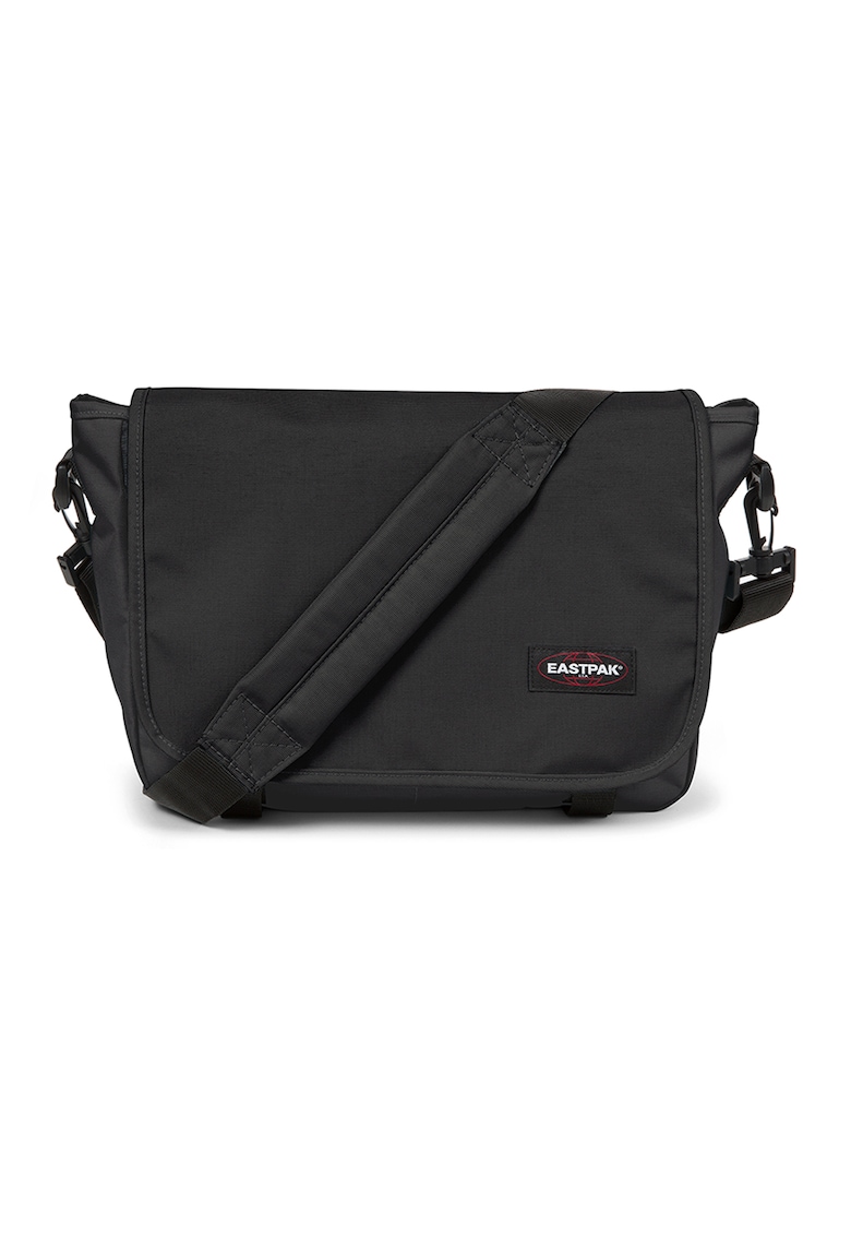 Oferte la Geanta messenger unisex cu aplicatie logo JR - Negru