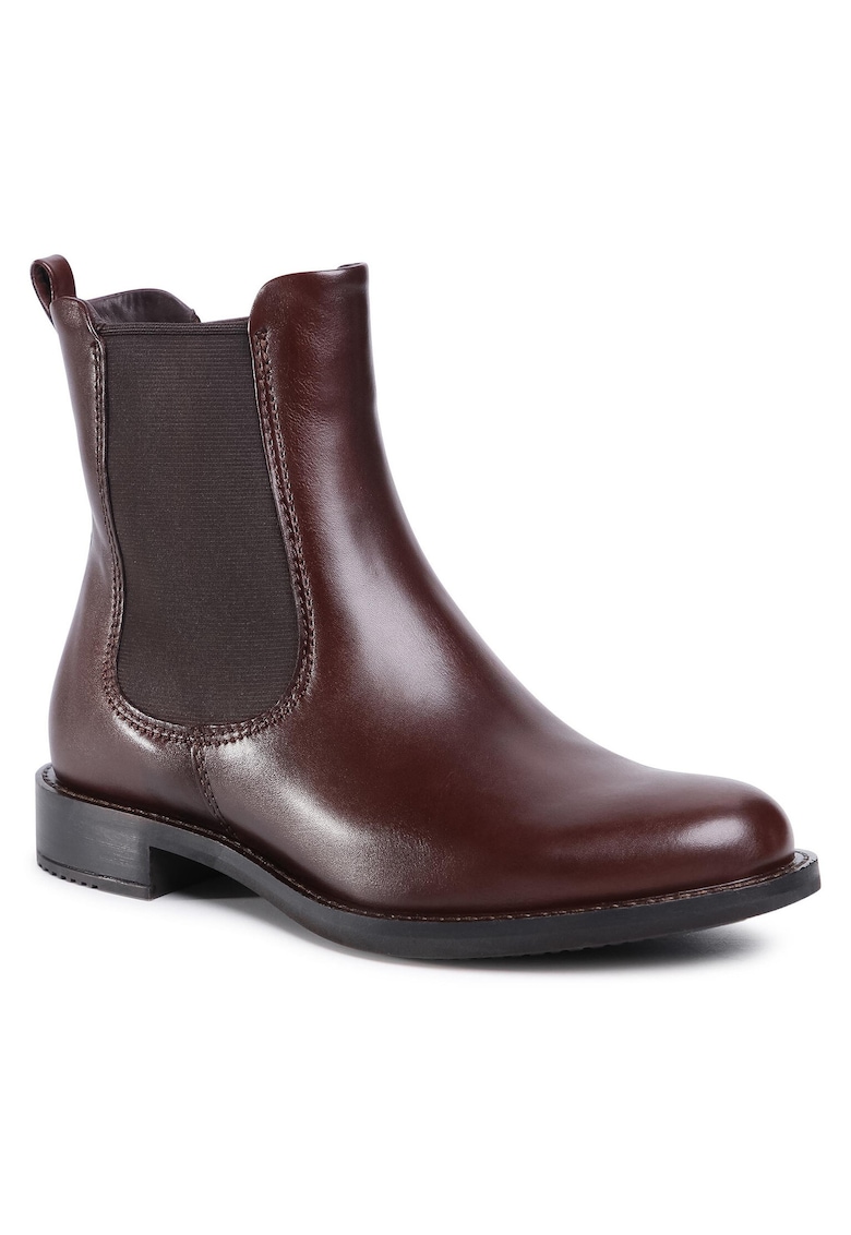Oferte la Botine dama 207697478 -  Piele naturala - Maro