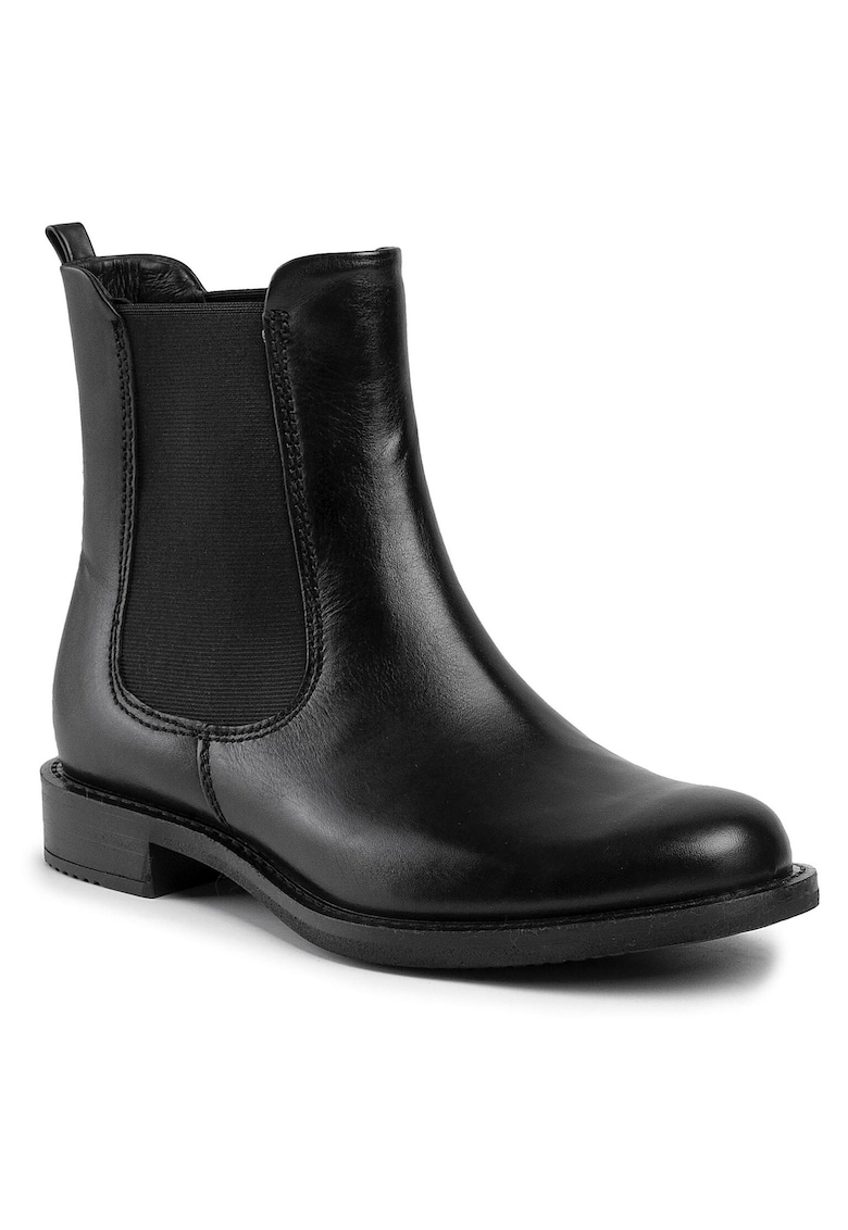 Oferte la Cizme dama -  Chelsea - piele naturala - negru