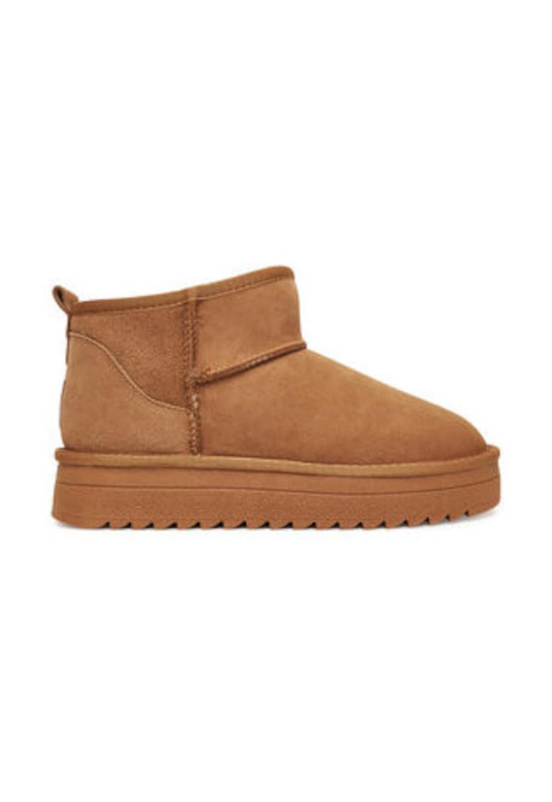 Oferte la Ghete dama 305490834 -  Piele naturala - Maro