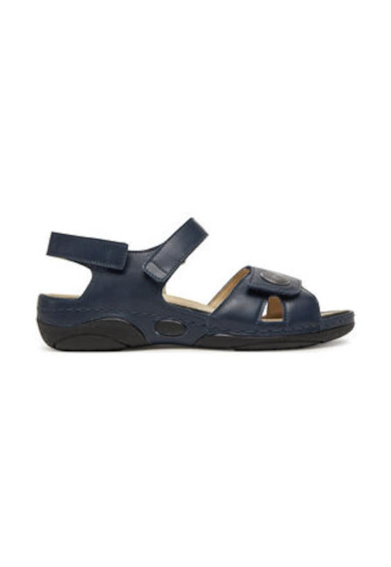 Oferte la Sandale dama -  305479037 - piele naturala - bleumarin
