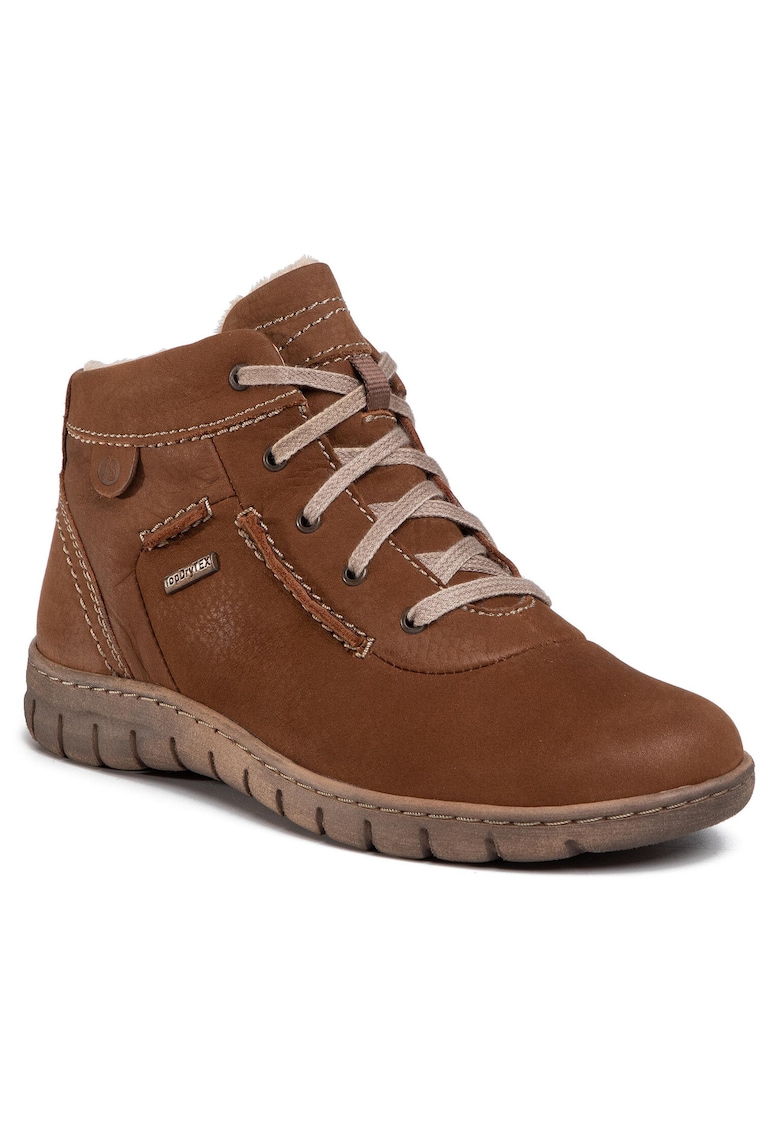 Oferte la Ghete dama -  din piele naturala - maro -