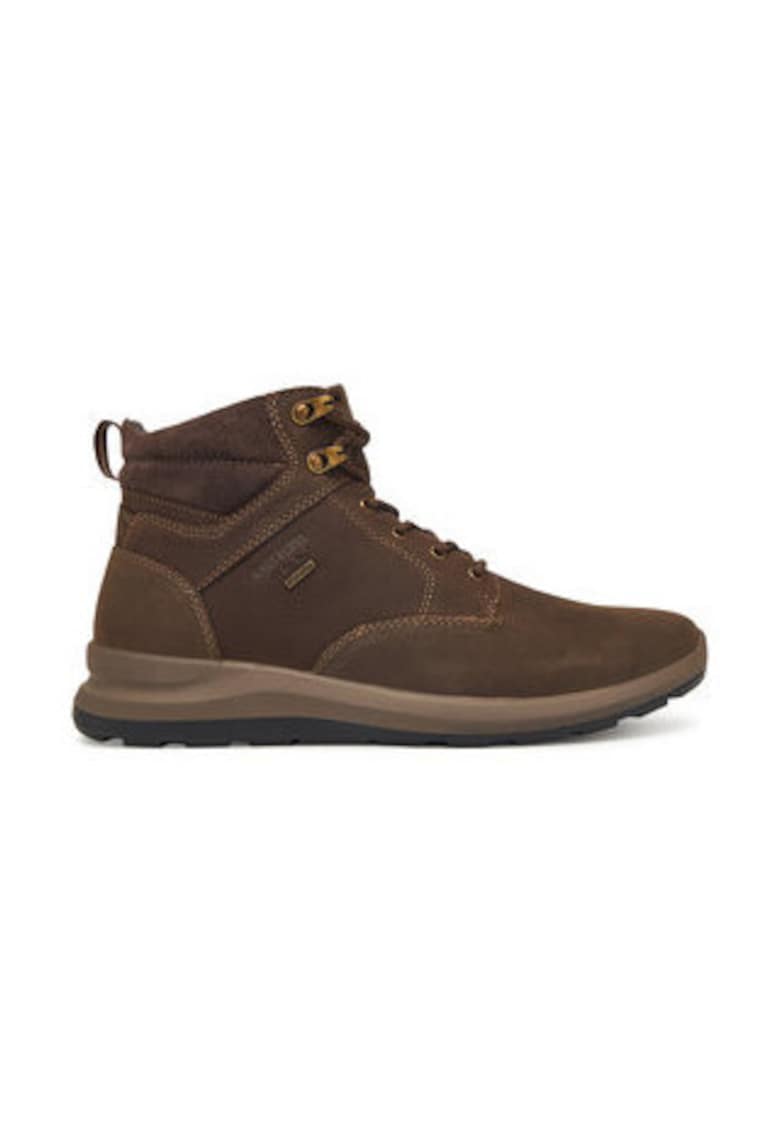 Oferte la Ghete barbati -  piele naturala - maro inchis