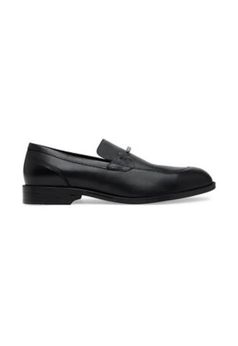 Oferte la Pantofi barbatesti -  piele naturala - negru - design clasic -
