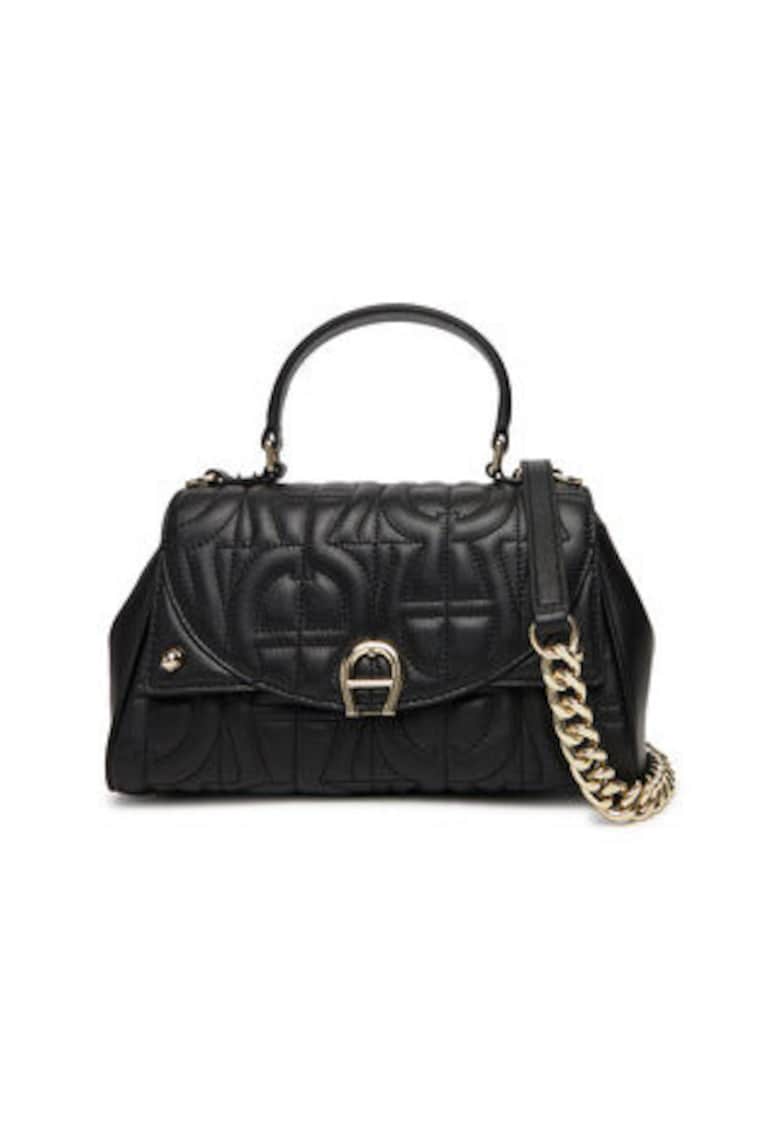 Oferte la Geanta de dama -  305521842 - piele naturala - negru