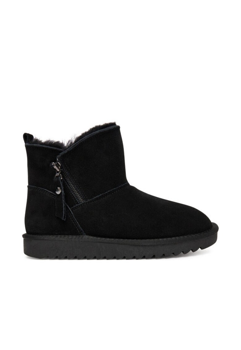 Oferte la Ghete dama 305490872 -  Piele naturala - Negru
