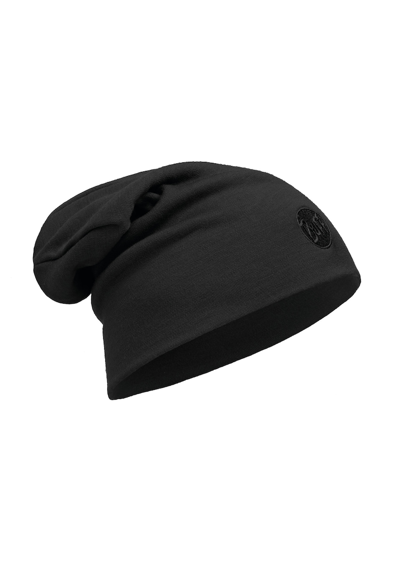 Oferte la Caciula  din lana heavyweight loose solid black pentru adulti