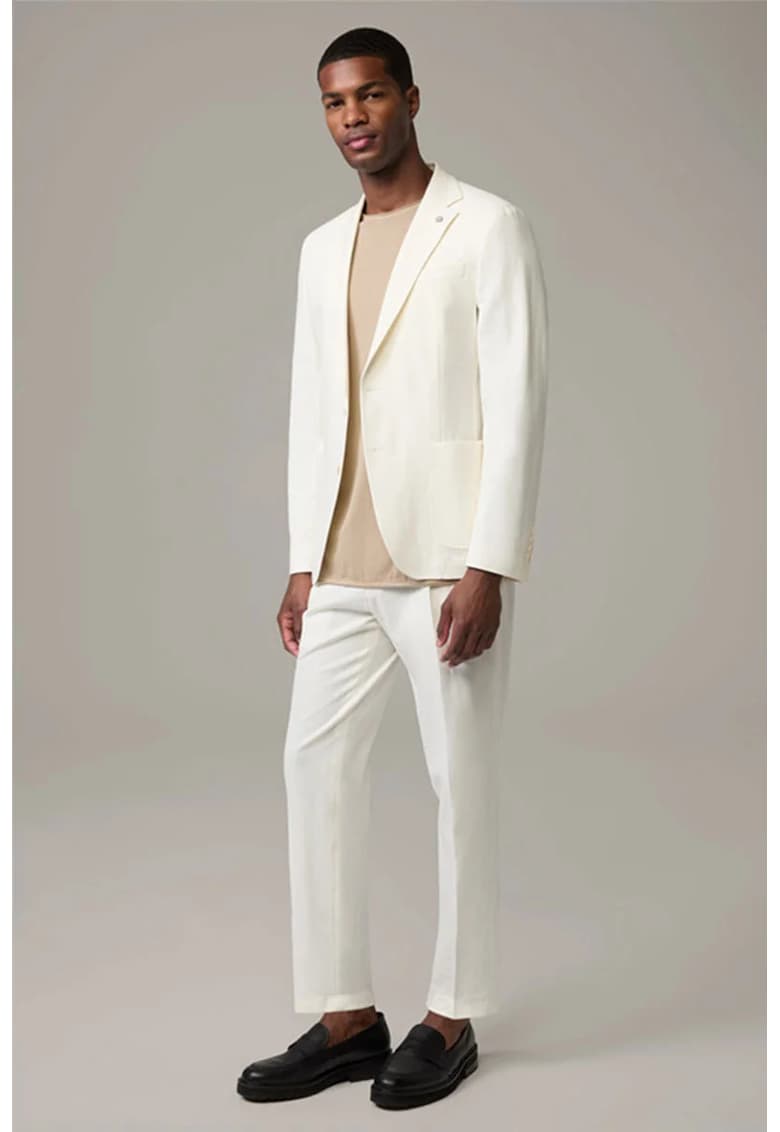Oferte la Sacou slim fit cu inchidere la un singur rand de nasturi STR1