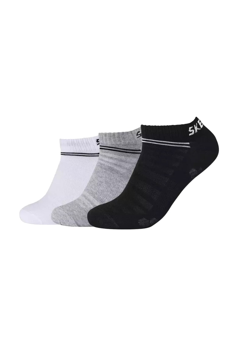 Oferte la Set de sosete -  3PPK Mesh Ventilation Socks SK43022-9996 - Alb - 3 buc - Multicolor