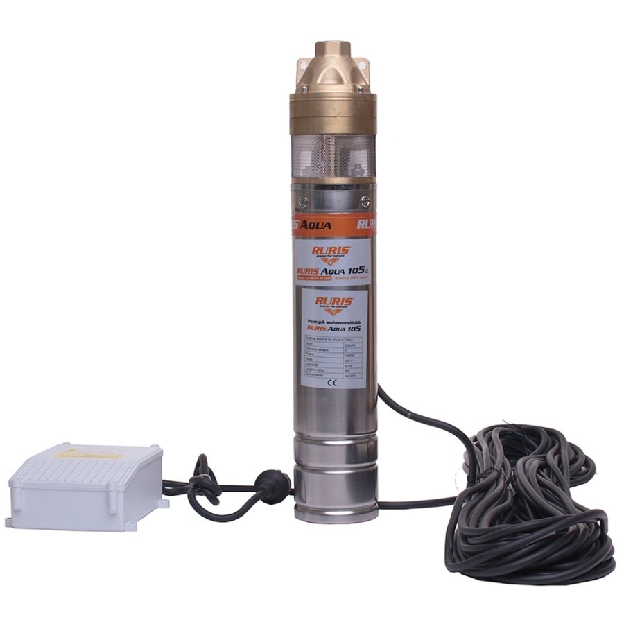 Oferte la Pompa submersibila RURIS Aqua 105, 1500W, 140m