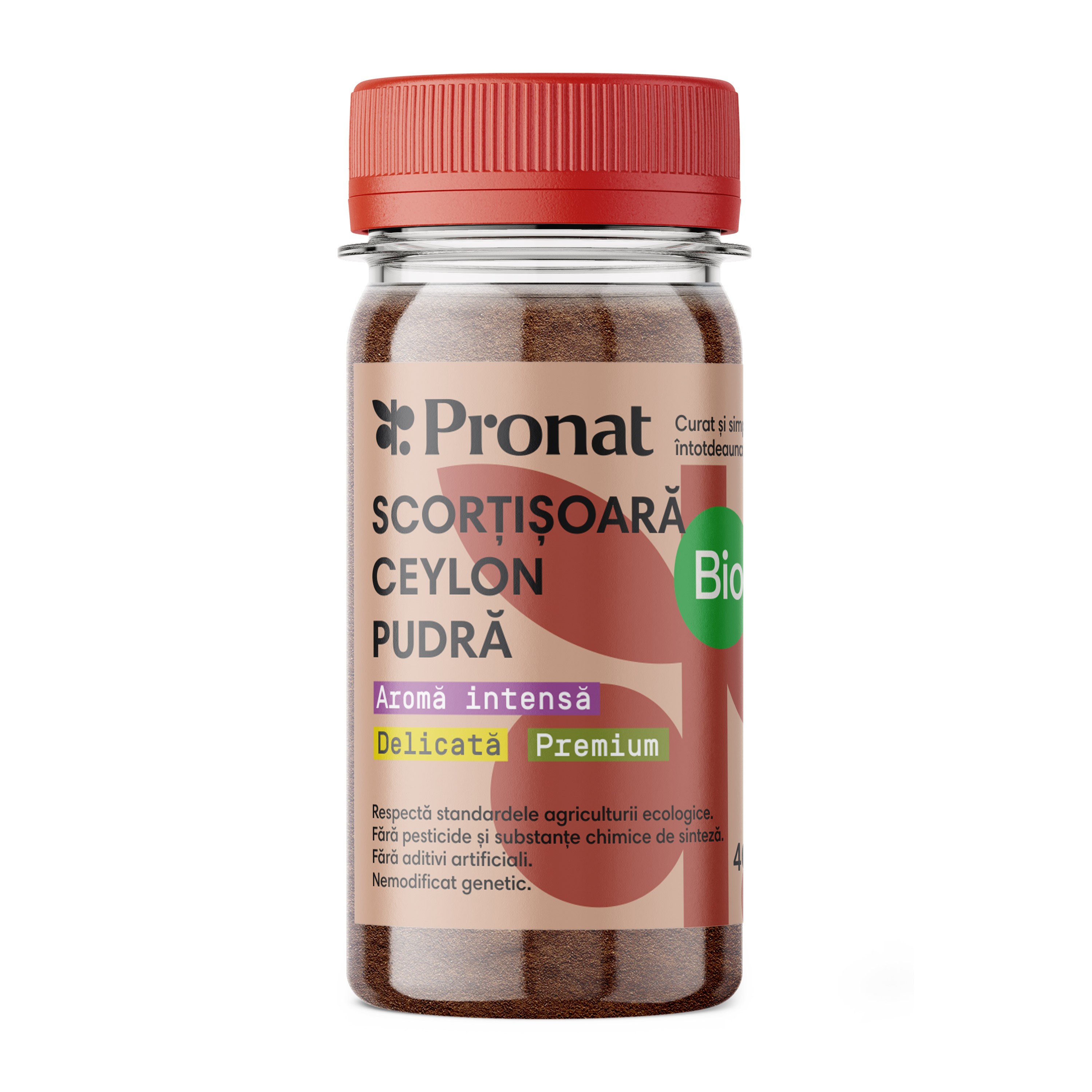 Oferte la Scortisoara ceylon pudra bio, 40g Pronat
