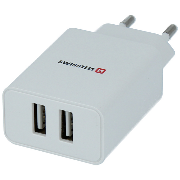 Oferte la Incarcator retea Smart IC 2x USB 2.1A Alb