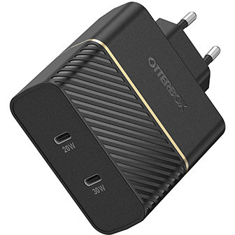 Oferte la Incarcator Fast Charge 2x USB-C 50W, Power Delivery 3.0, Negru