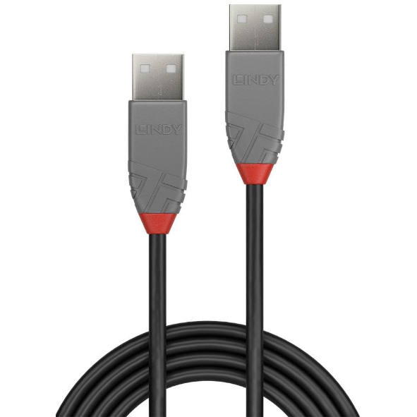 Oferte la Cablu USB-A 2.0 - USB-A 2.0   3m Negru