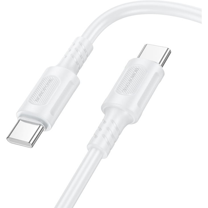 Oferte la Cablu Date si Incarcare USB-C - USB-C BX111 Feliz 60W 1m Alb
