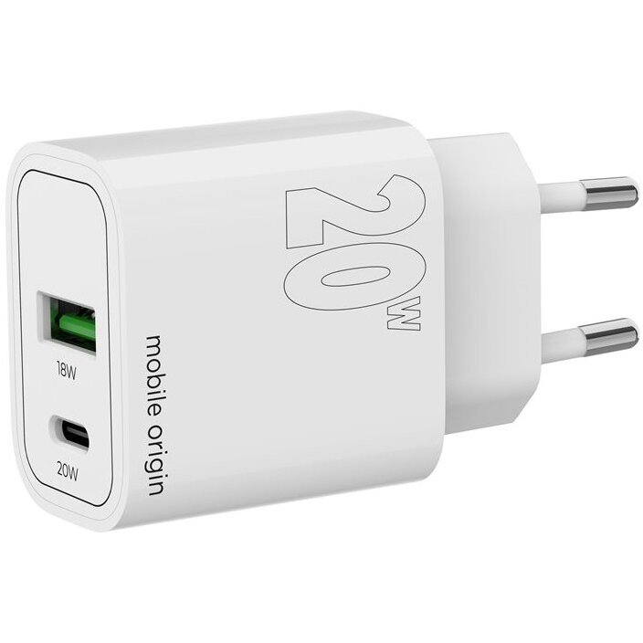 Oferte la Incarcator MO12, USB/USB-C, PD 20W, Alb