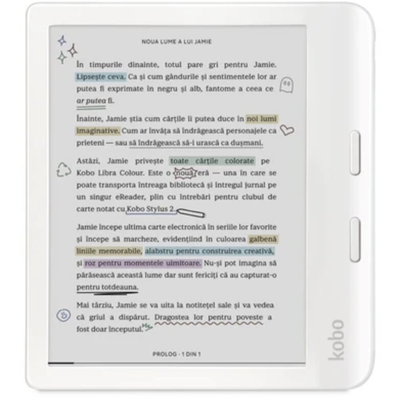 Oferte la eBook reader Libra 7inch 32GB Flash WiFi White
