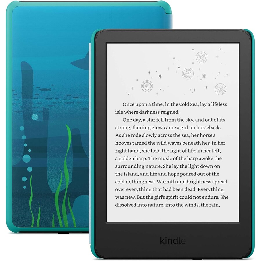 Oferte la eBook reader Kindle Kids 6inch 16GB Ocean Explorer