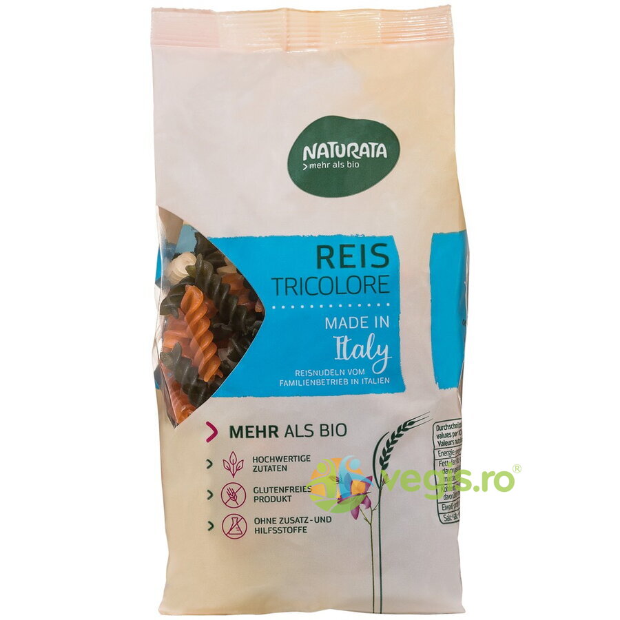 Oferte la Spirelli Tricolore din Orez fara Gluten Ecologice/Bio 250g