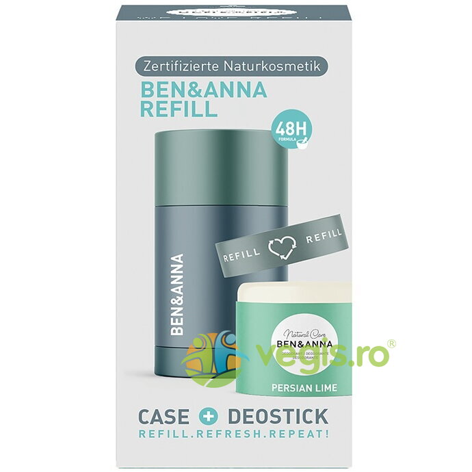 Oferte la Deodorant Natural Persian Lime Refill 40g