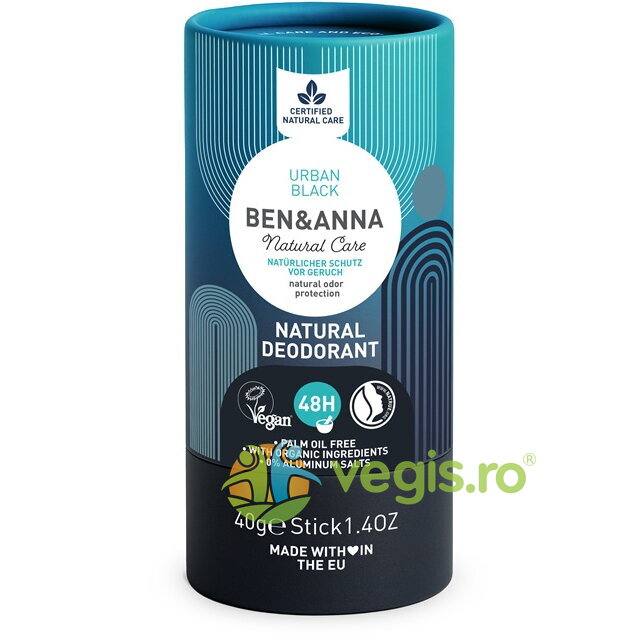 Oferte la Deodorant Natural Urban Black 40g