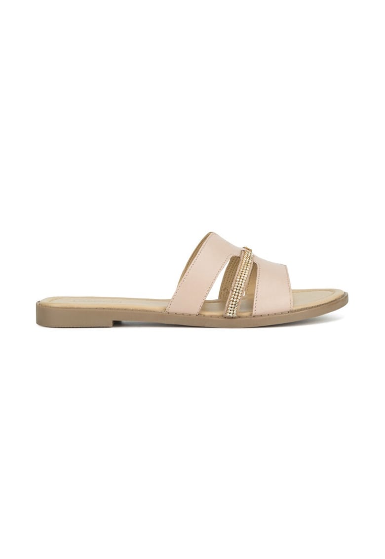 Oferte la Slapi dama -  590559 - Piele naturala - Roz - Roz