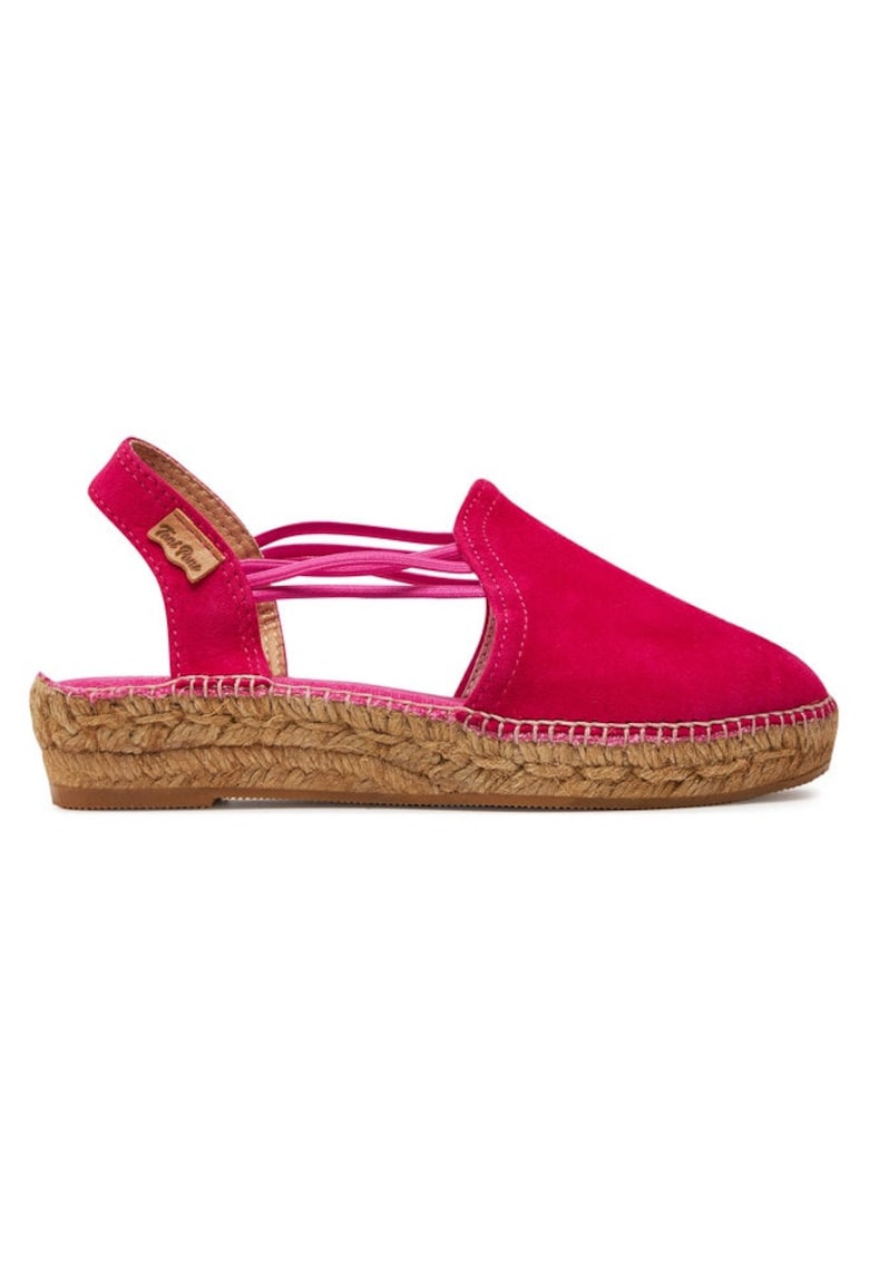 Oferte la Sandale dama  303681760 - Piele intoarsa - Roz