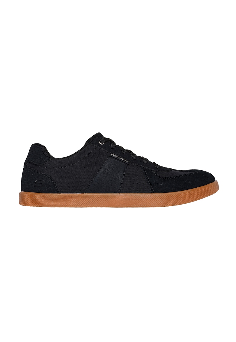 Oferte la Pantofi sport cu garnituri din piele intoarsa Placer - Camilo - Negru