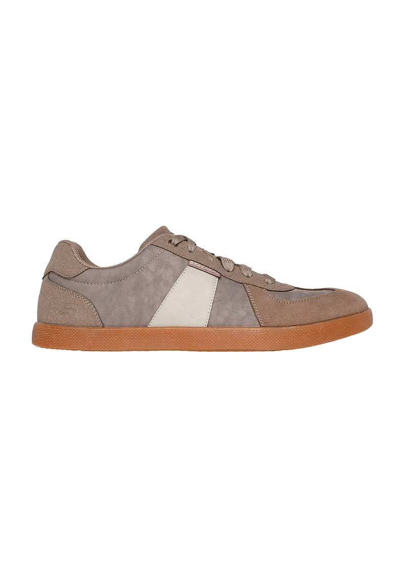 Oferte la Pantofi sport cu garnituri din piele intoarsa Placer - Camilo - Maro taupe deschis