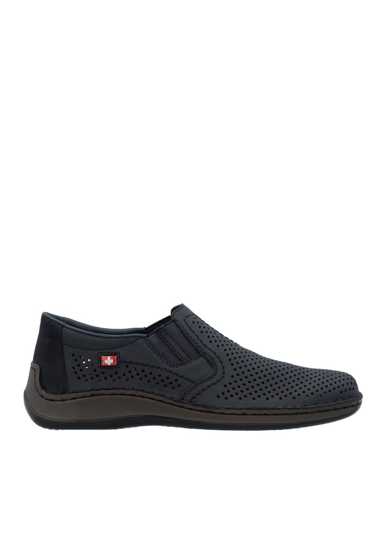 Oferte la Pantofi casual - barbati -  ANTISTRESS - 05297-14 bleumarin - piele nabuc - Bleumarin