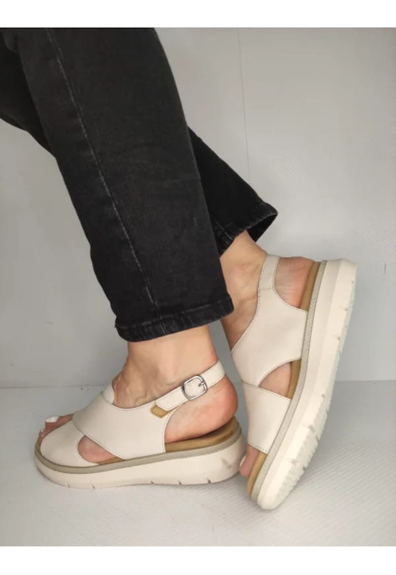 Oferte la Sandale Casual Dama  D2K56-60 Bej - Bej - Bej