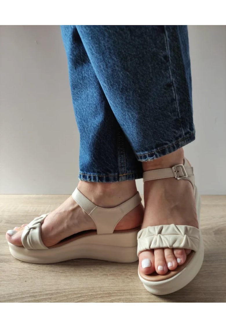 Oferte la Sandale Casual Dama  49008 Crem - Crem