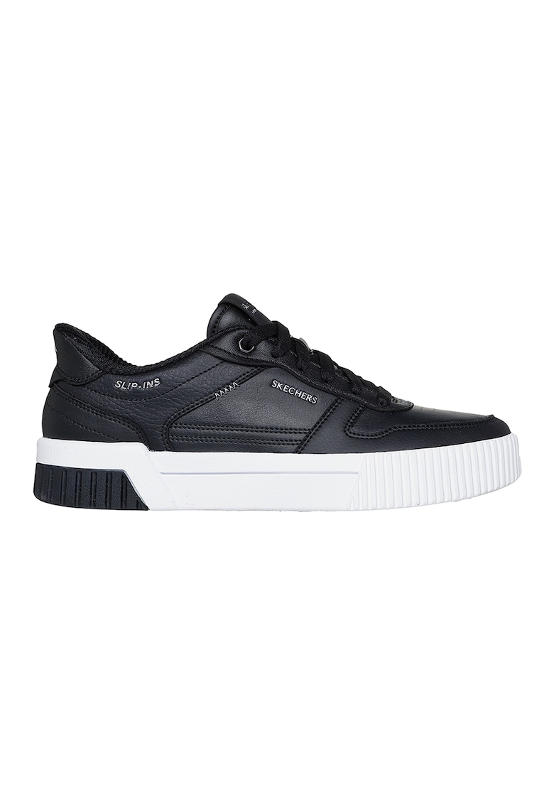 Oferte la Pantofi sport din piele ecologica Jade Slip Ins - Negru