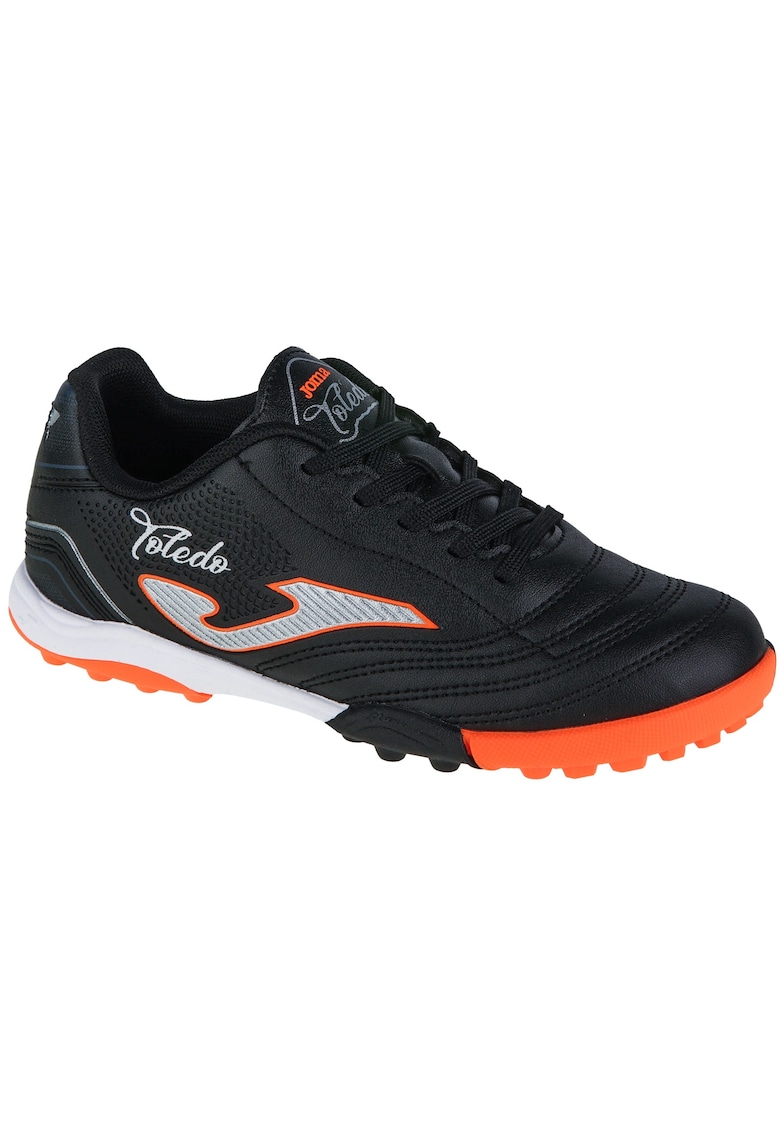 Oferte la Ghete fotbal copii Toledo JR pentru teren sintetic TOJS2401TF -  38 EU - Negru