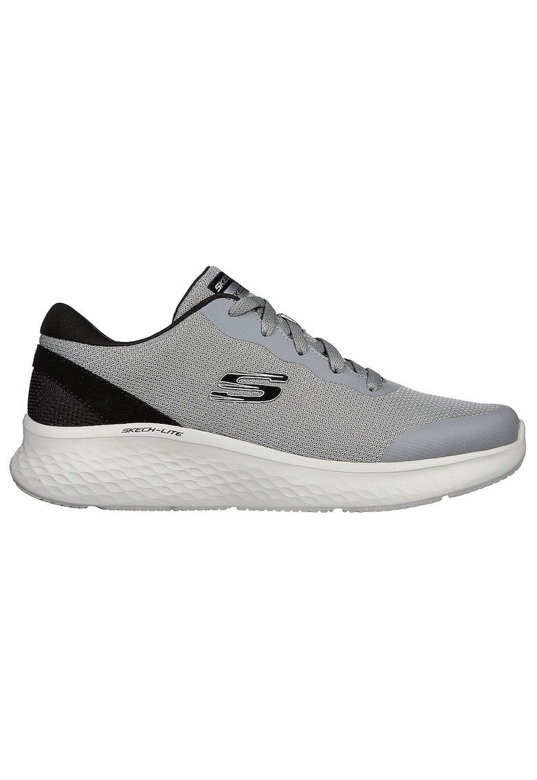 Oferte la Pantofi sport cu amortizare si detalii peliculizate Skech-Lite Pro - Clear Rush - Negru/Gri