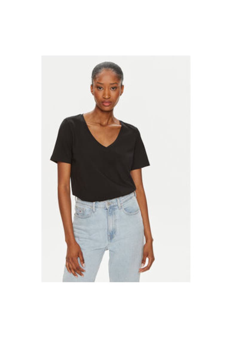 Oferte la Tricou dama -  454677 - Negru - Bumbac -