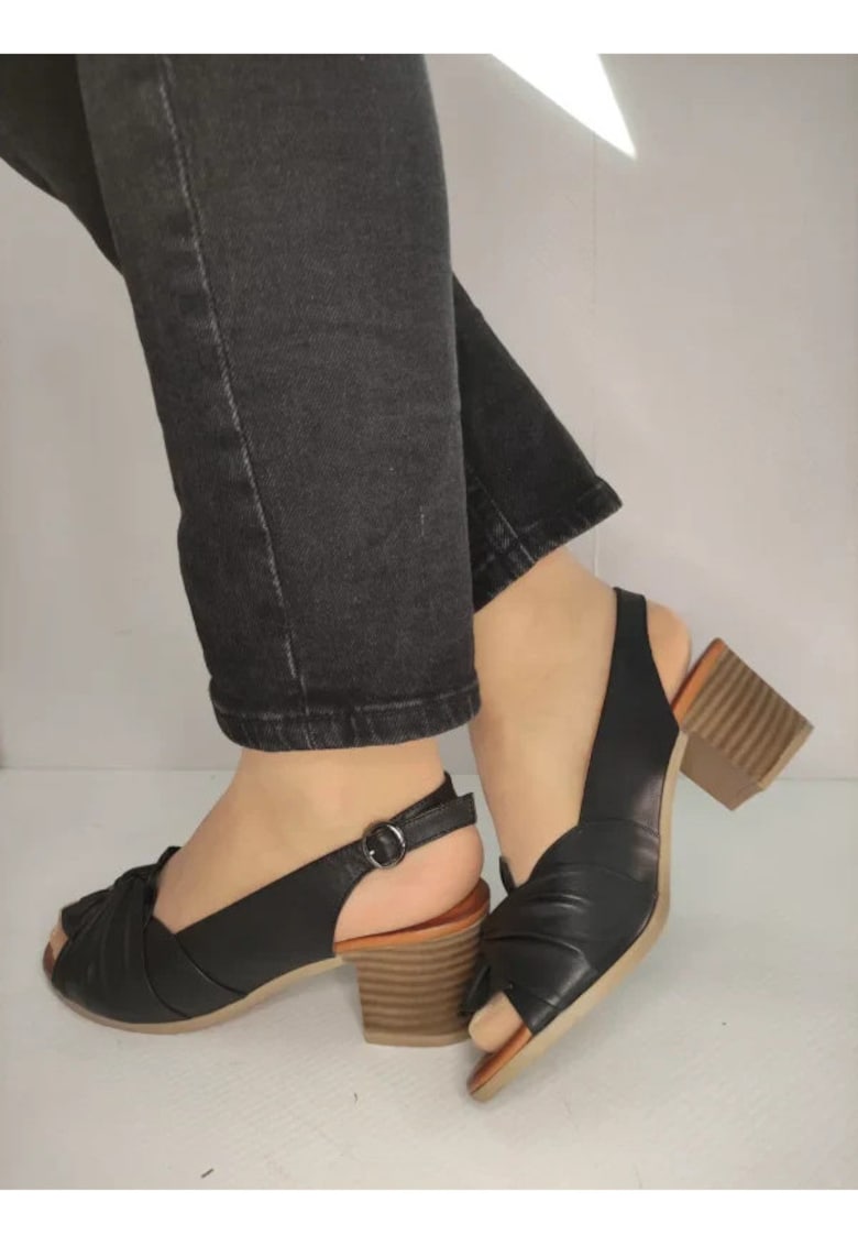 Oferte la Sandale Casual Dama  82-776 Negre - Negru - Negru
