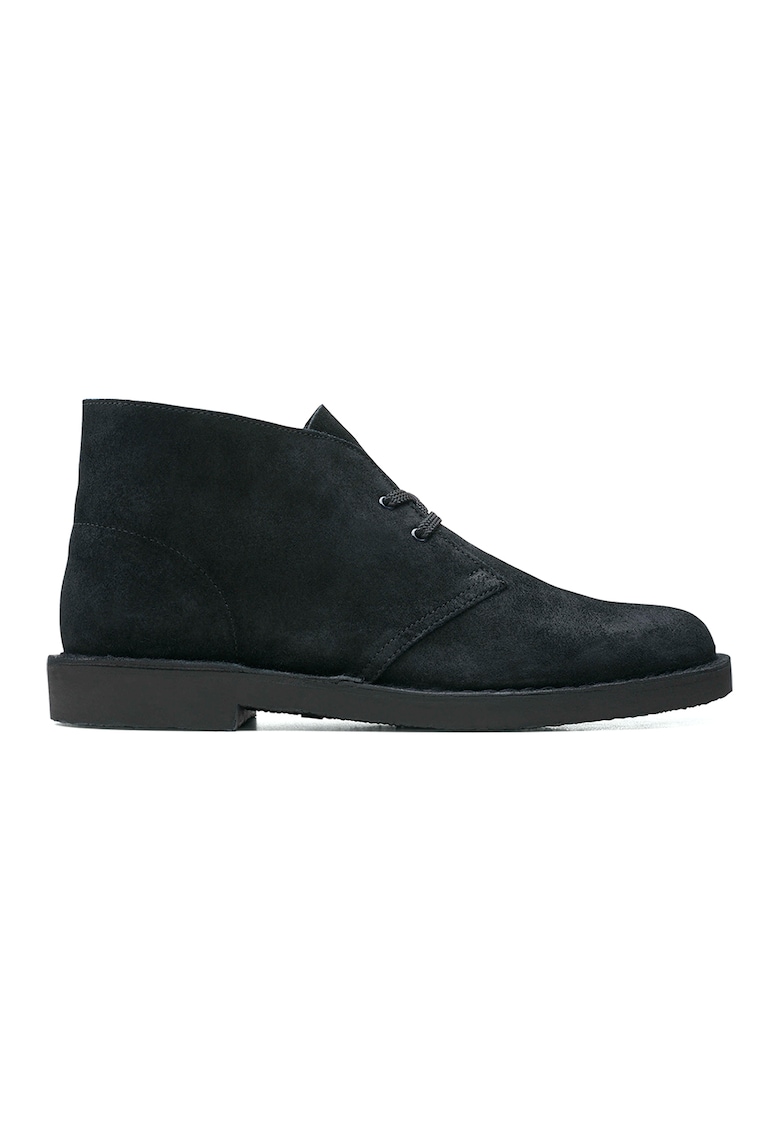 Oferte la Ghete chukka din piele intoarsa Bushacre - Negru