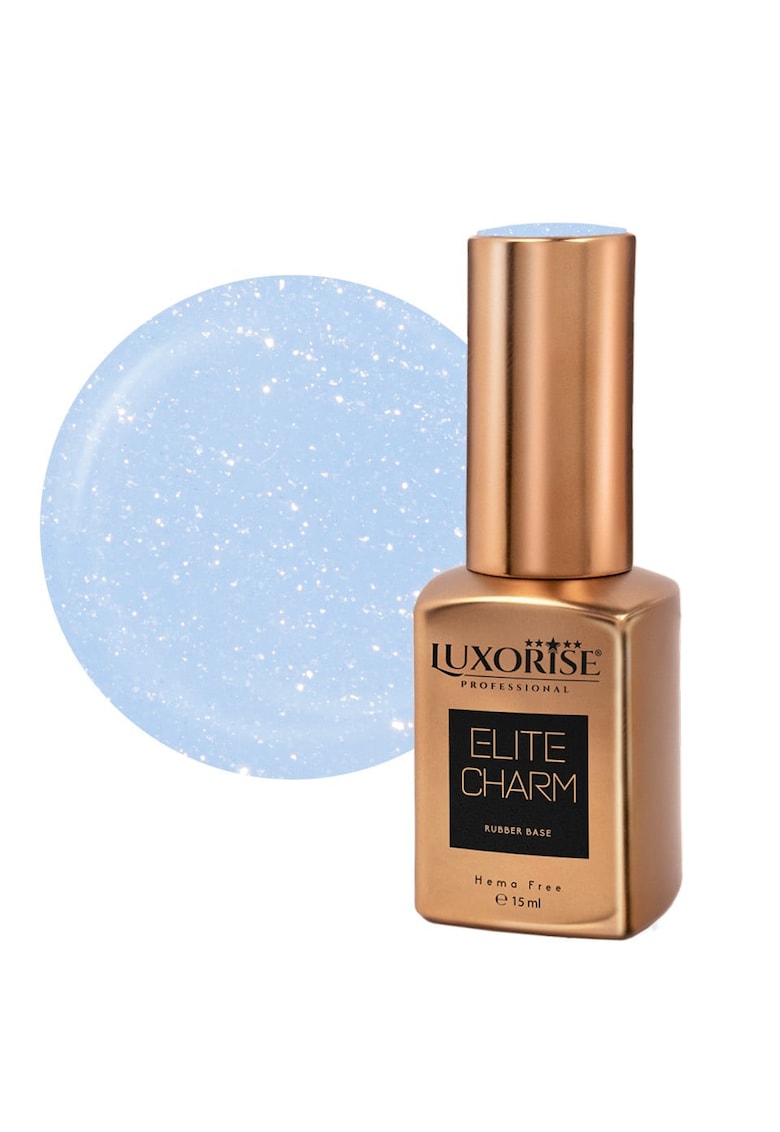 Oferte la Rubber Base Hema Free  ELITE CHARM - Cerulean Calm 15ml