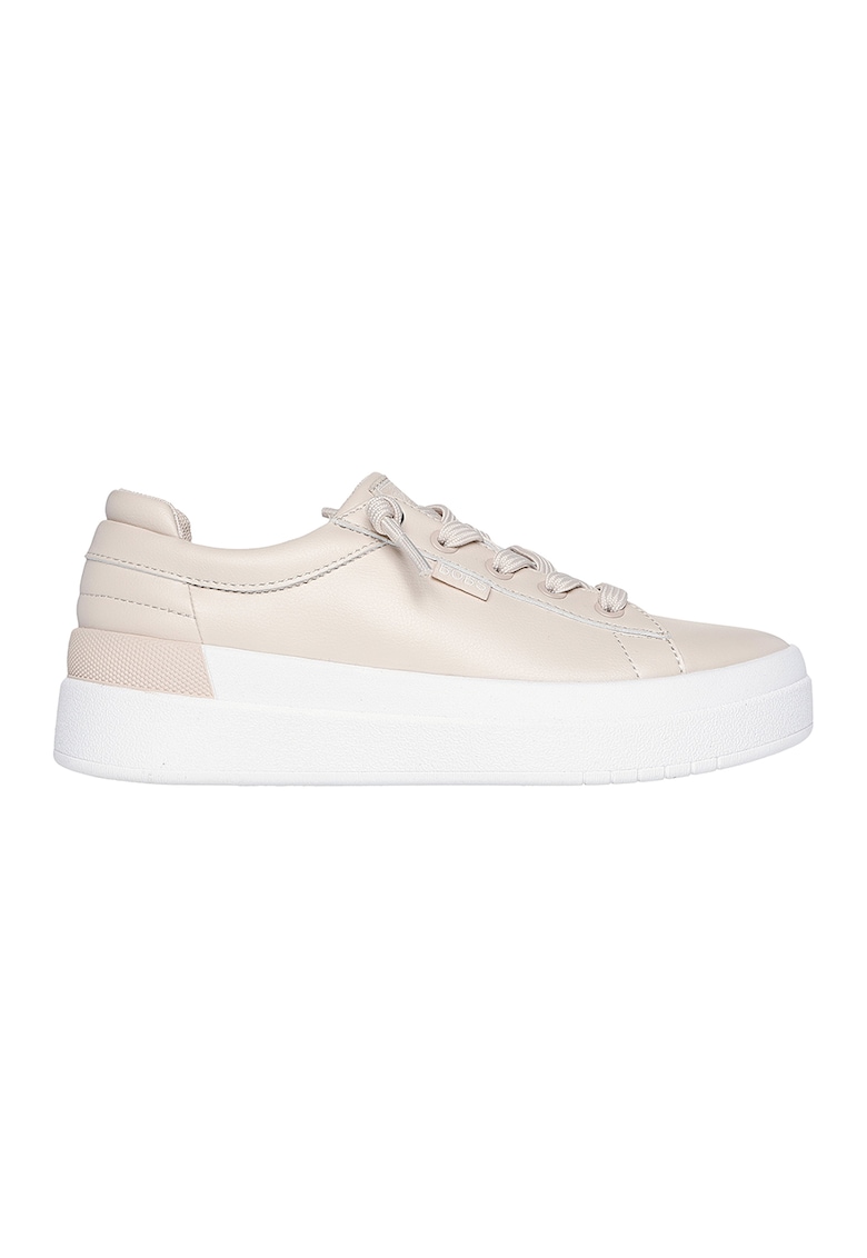 Oferte la Pantofi sport de piele ecologica D'Vine Sky - Alb fildes
