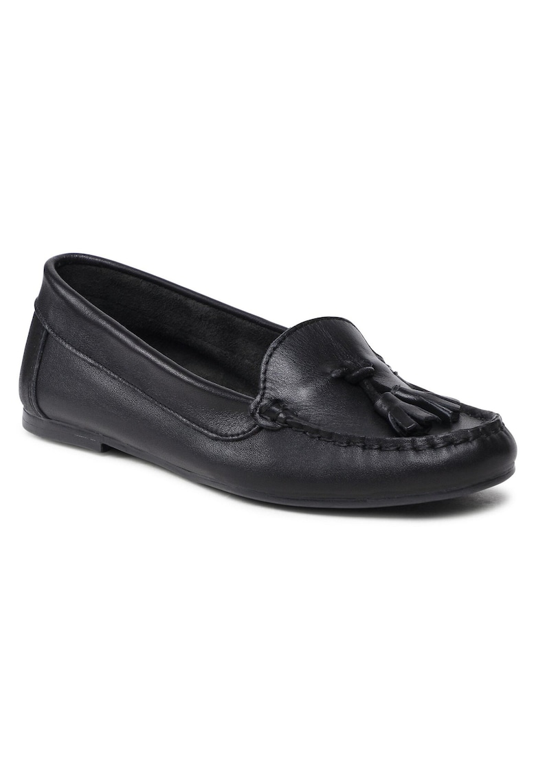 Oferte la Mocasini dama  8339 - Piele naturala - Negru