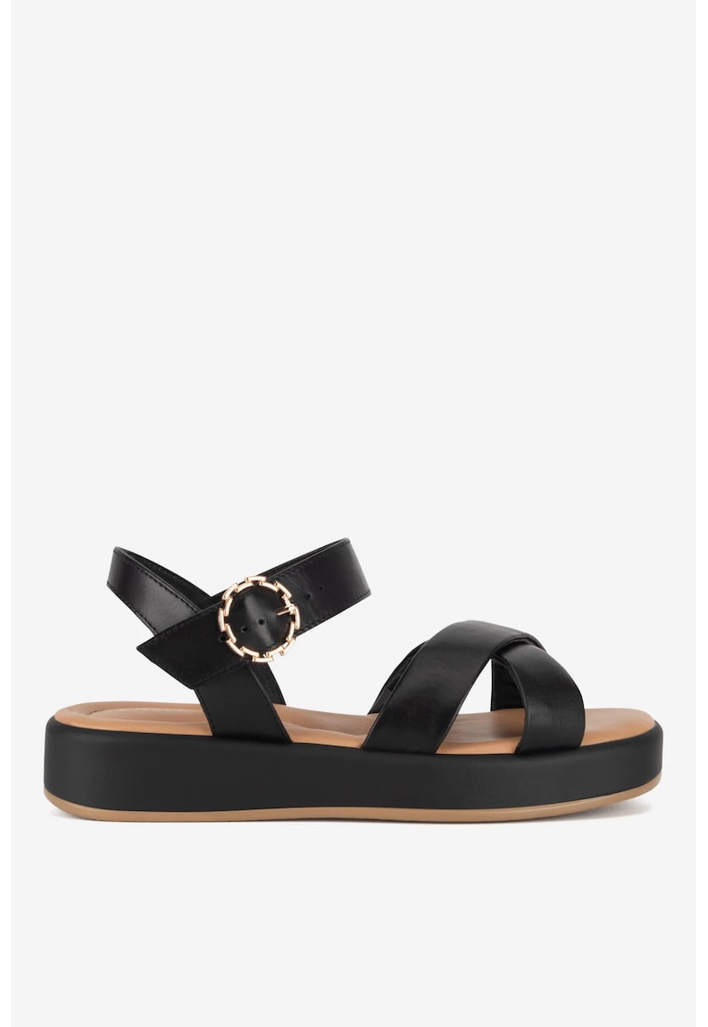 Oferte la Sandale dama  5905588620815 - Piele naturala - Negru - Negru