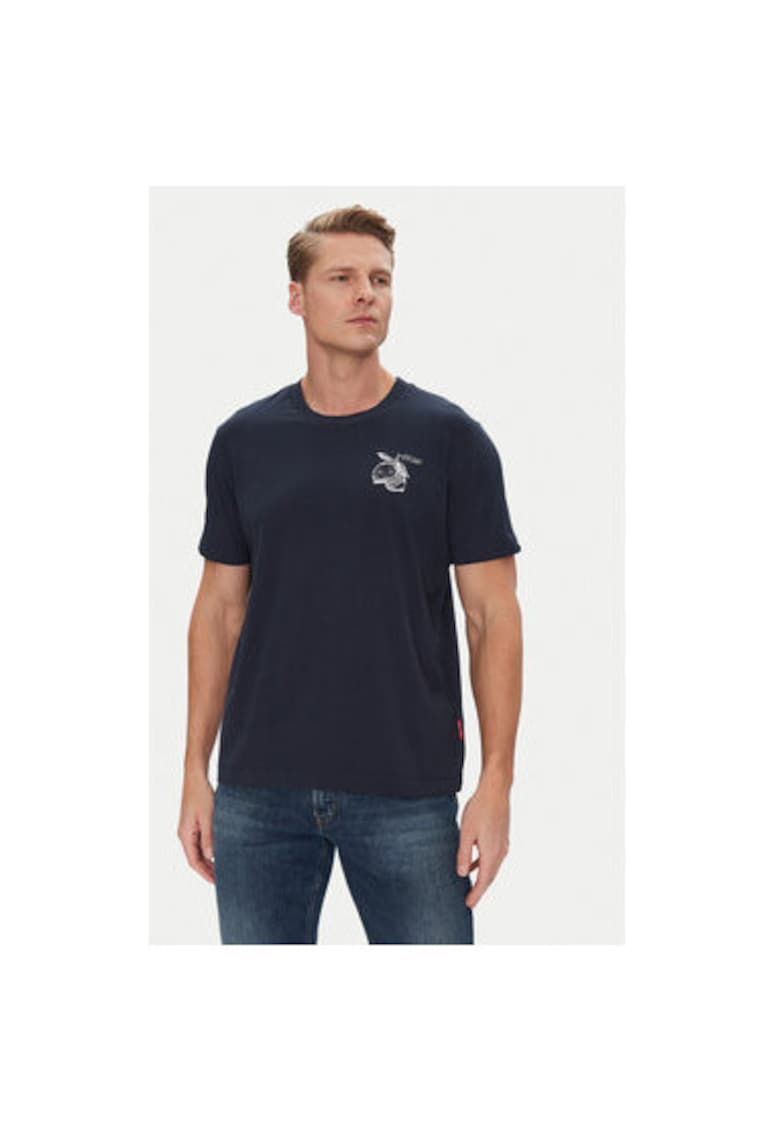 Oferte la Tricou barbati Joop Jeans - 10019370 30045904 - Bumbac organic - Bleumarin - Bleumarin