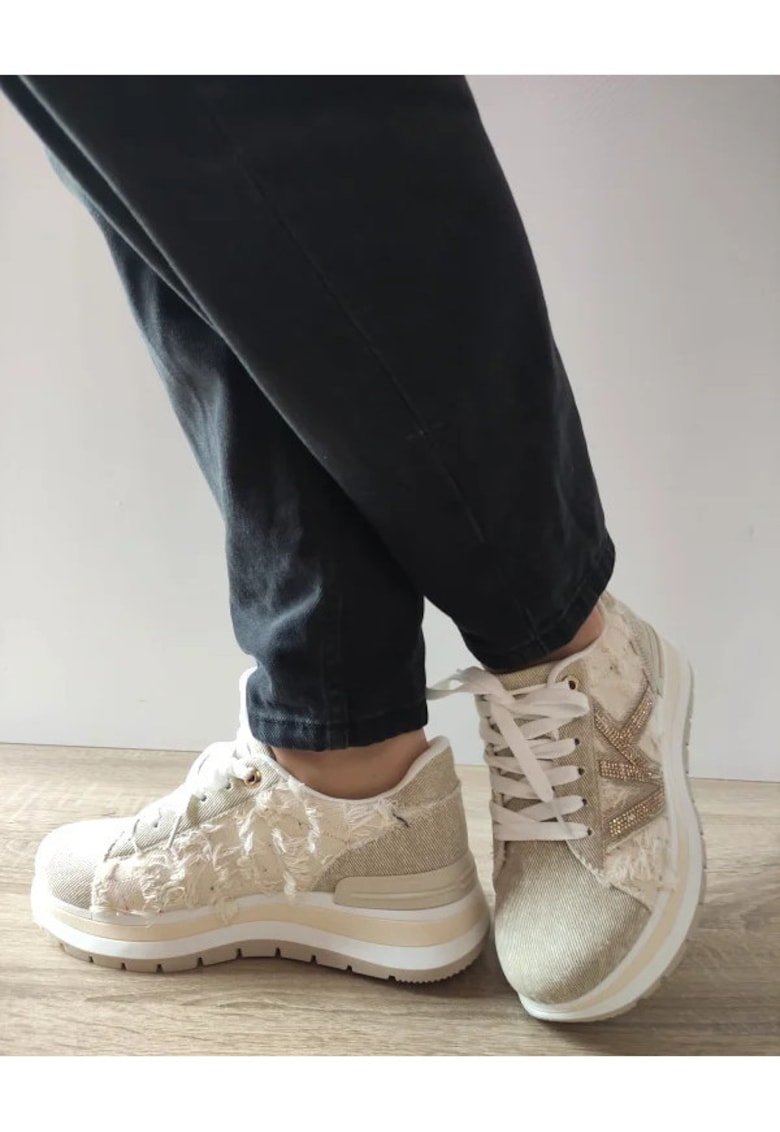 Oferte la Pantofi Casual Dama  Wsc250517-8 Bej - Bej - Bej