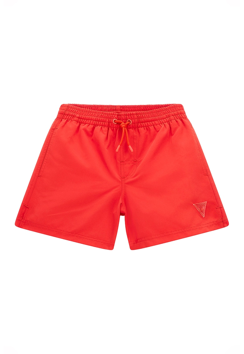 Oferte la Pantaloni scurti de baie cu snur - Rosu vermillion