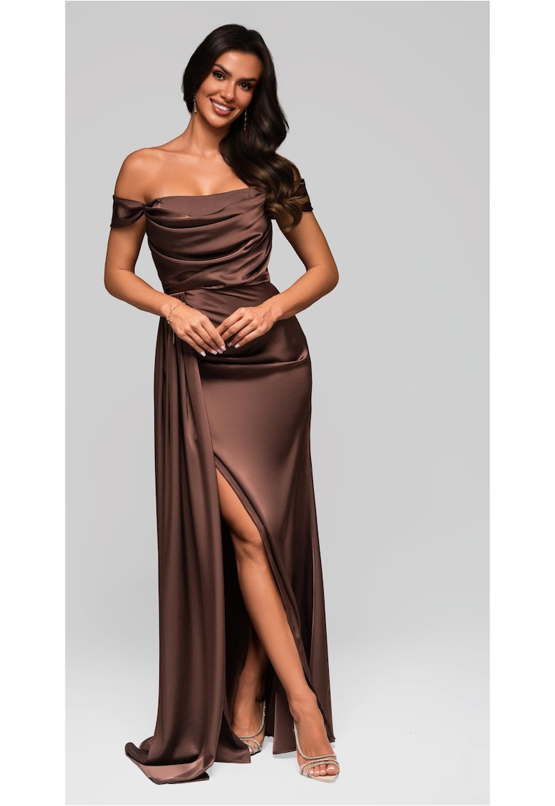 Oferte la Rochie de seara Maxi  LA-OM-DLR188 - Maro